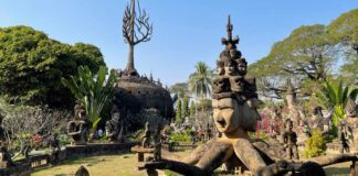 Buddha Park in Xiengkhuan Village, Hatxaifong District