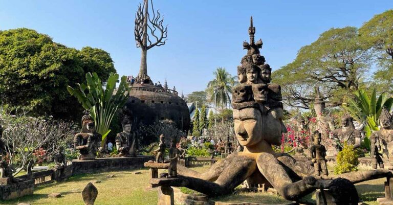 Buddha Park in Xiengkhuan Village, Hatxaifong District