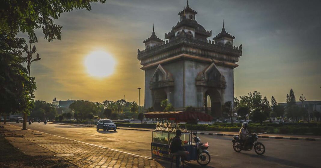 Laos Patuxay Vientiane