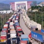 Freight trucks stuck in Luang Namtha cannot enter China.