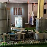Scale model of Latsavong Plaza.