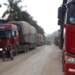 Freight trucks stuck in Luang Namtha cannot enter China.