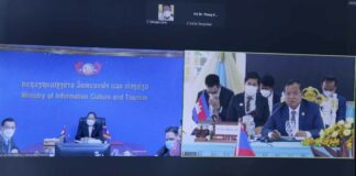 Laos and Cambodia discuss tourism.