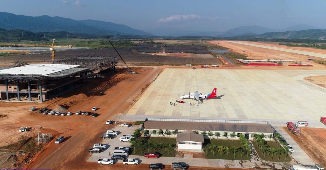 New international airport in Bokeo Province.