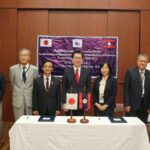 Signing ceremony for the Japanese funding