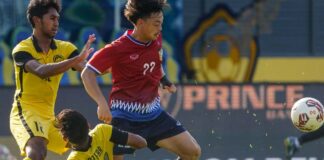 Bounkong scores as Laos beats Malaysia in AFF U23 Championship