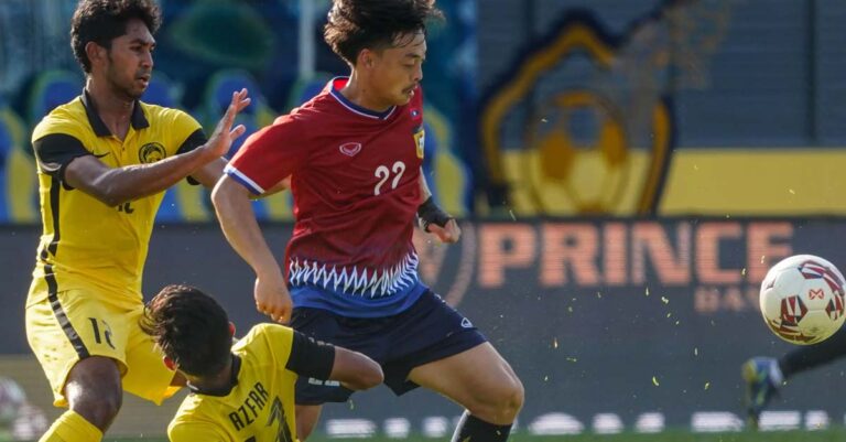 Bounkong scores as Laos beats Malaysia in AFF U23 Championship