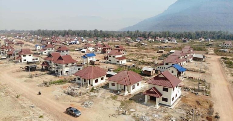 Construction project for victims of the 2018 Attapeu dam collapse