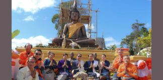 LXML supports consecration of Ongteu Outamasok Buddha Statue