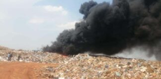 Vientiane landfill fire finally out