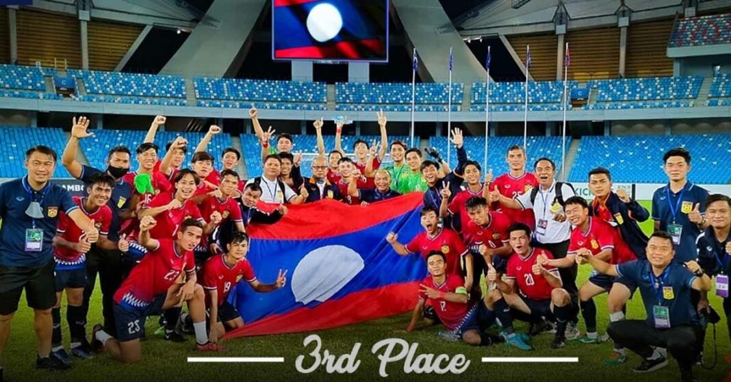 Laos shares third place with Timor-Leste