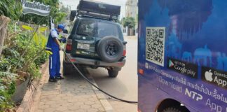 NTP Petrol provides a free fuel delivery service in Laos