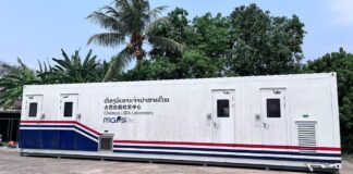 Container laboratory.