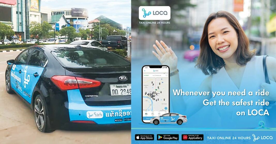 LOCA Stays as The Number One Taxi Service In Laos