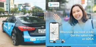 LOCA Stays as The Number One Taxi Service In Laos