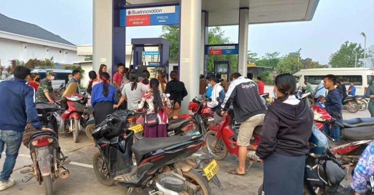 Luang Namtha District runs out of fuel