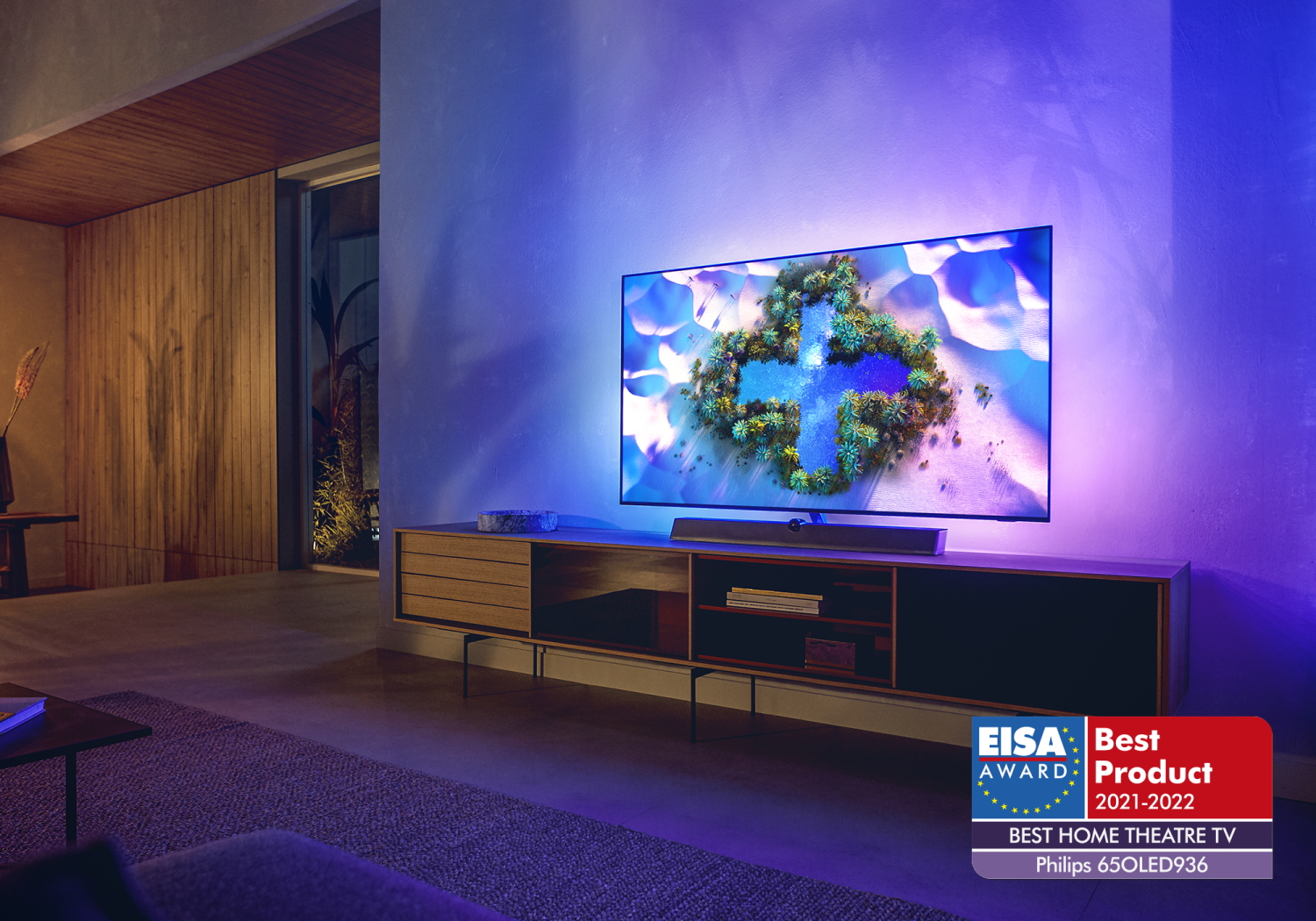 Philips OLED936 TV, Winner of iF Design and EISA 2021 Awards