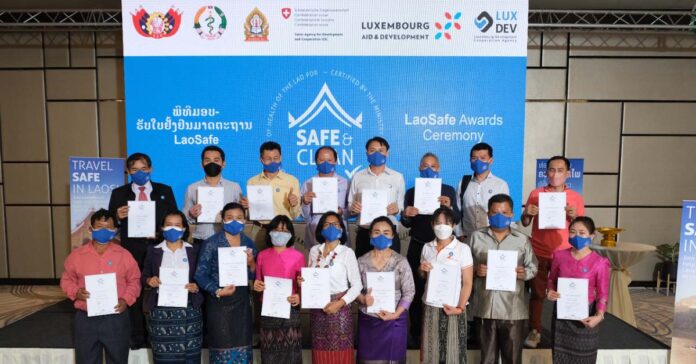 Professionals and bussinesses recived LaoSafe certifications. Professionals and bussinesses recived LaoSafe certifications.