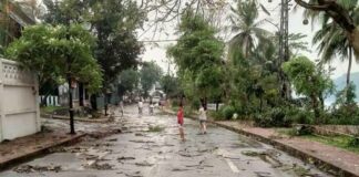 Storms Pummel Homes in Luang Prabang and Champasack Provinces.