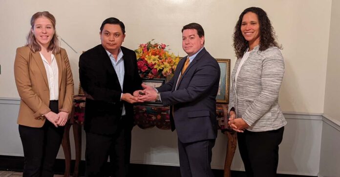 The cultural objects were presented to the Embassy of the Lao PDR in Washington, D.C. by members of the FBI Art Crime Task Force and representatives from the U.S. Department of State.