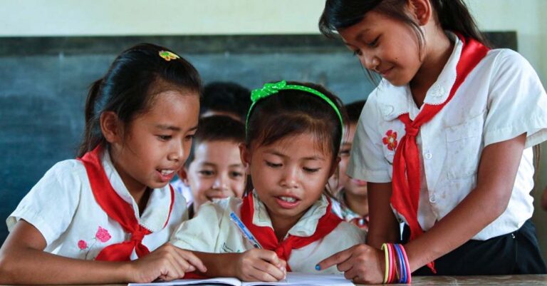 Face-to-face classes at preschools and primary schools have been reopened in Laos.