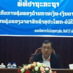 Governor of the Bank of the Lao PDR, Mr. Sonexay Sitphaxay