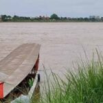 View of Vientiane Capital from Xing Xou Island.