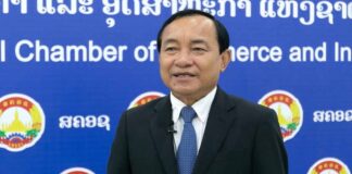 Vice President of the Lao National Chamber of Commerce and Industry Mr Daovone Phachanthavong