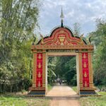 The entrance of Naga temple.