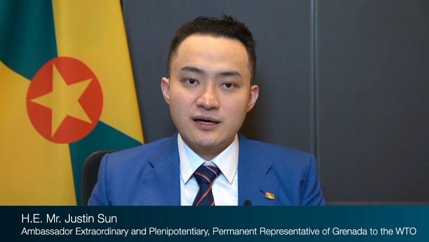 TRON Founder Justin Sun Attended WTO MC12 with Focuses on SIDS, E