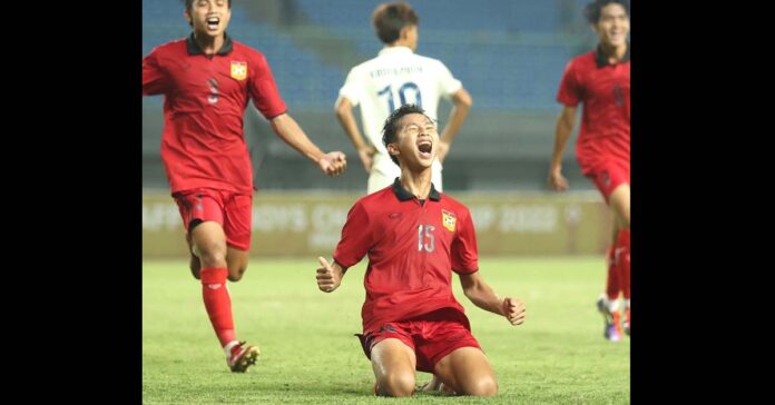 Laos defeats Thailand 2-0 at 2022 AFF U19 Championship