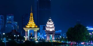 Phnom Penh in Cambodia