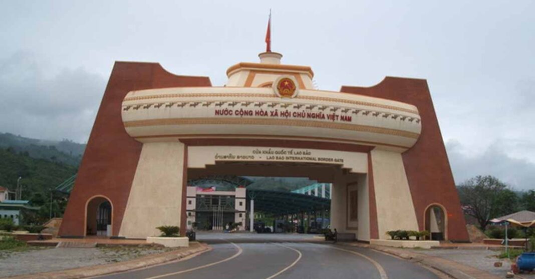 The Lao Bao International Border Gate in Vietnam's Quang Tri Province