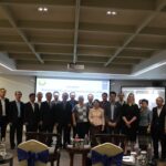 Mr. Santisouk Simmalavong, Deputy Minister of MTC, and Ms. Ricarda Rieger, UNDP Resident Representative in Vientiane Capital attend the Digital Maturity Assessment launch.