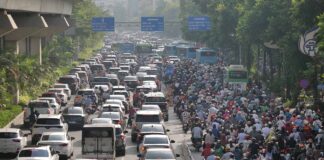 Traffic in Hanoi