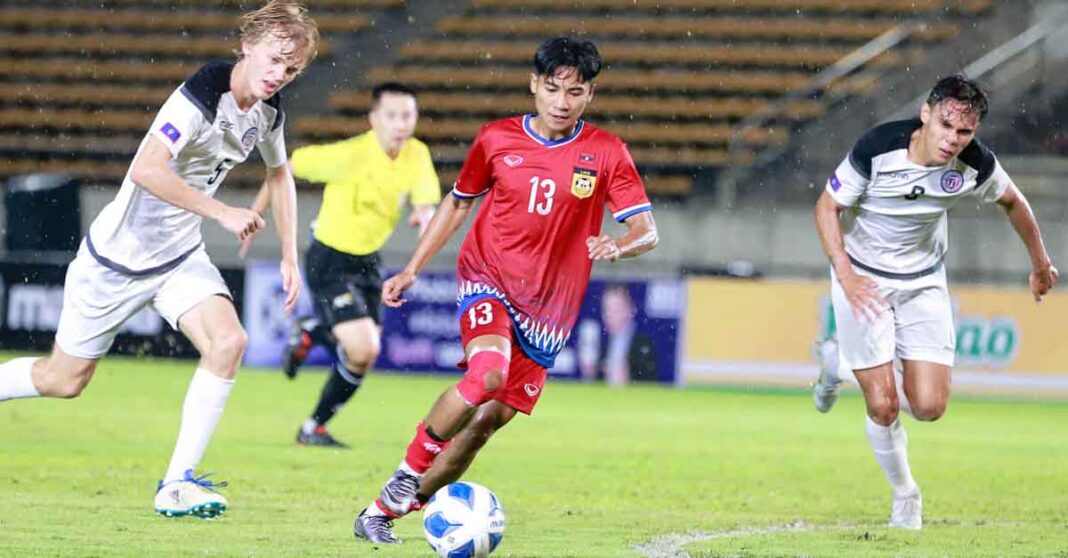 Laos takes 3-0 victory against Guam at the AFC U-20 Asian Cup football competition