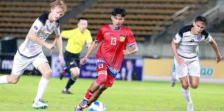 Laos takes 3-0 victory against Guam at the AFC U-20 Asian Cup football competition