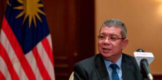 Malaysian Foreign Minister Datuk Seri Saifuddin Abdullah