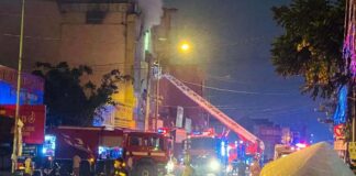 Fire at a karaoke bar in Vietnam