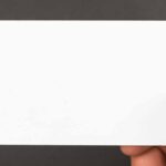 Blank identity card