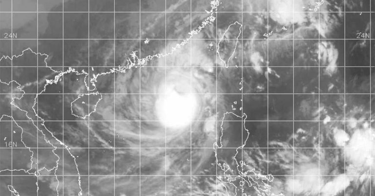 Typhoon Nesat to Hit Laos and Vietnam this Week