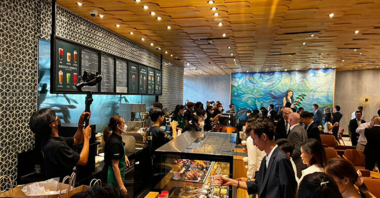 Starbucks Opens its First Store in Laos