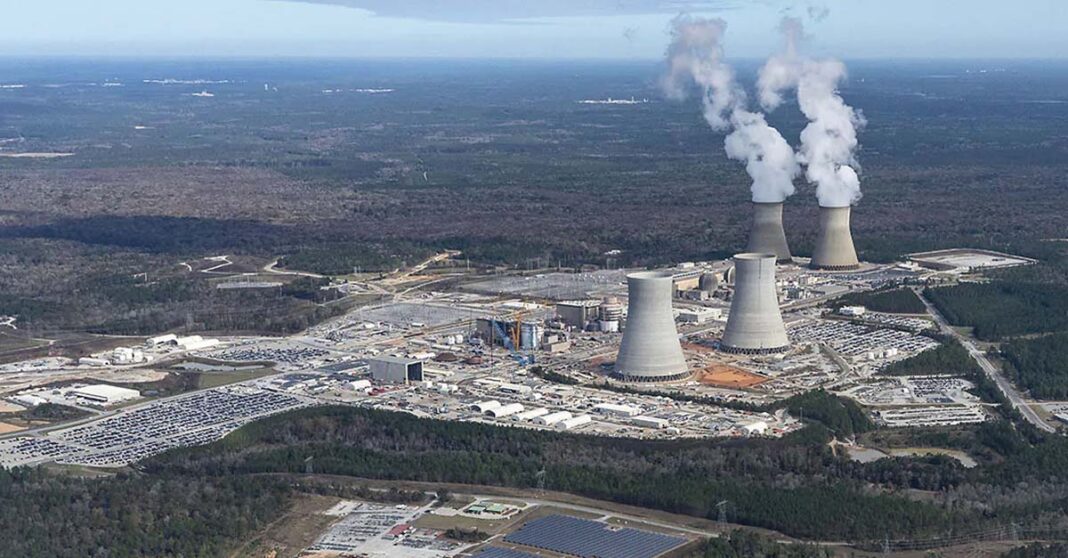 Vogtle nuclear power plants. Image credit: Tim Mousseau ©2020