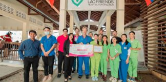 Foodpanda Donates LAK 54 Million to Lao Friends Hospital in Luang Prabang