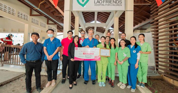 Foodpanda Donates LAK 54 Million to Lao Friends Hospital in Luang Prabang
