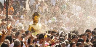 Songkran Festival in Bangkok, 2018 (Photo: Novotel)