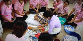 Midwifery training in Laos (National Round Table Process).