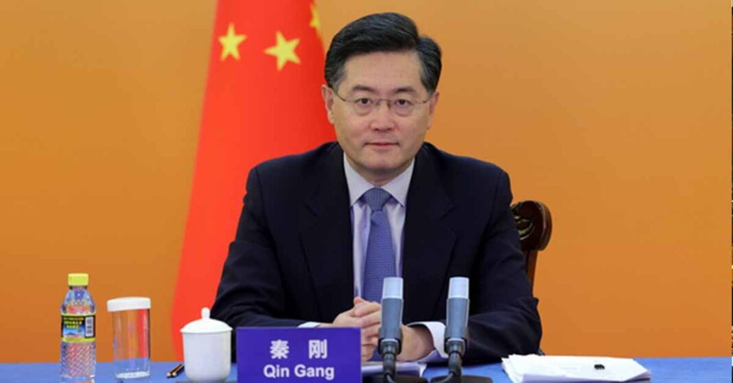 Chinese Foreign Minister Qin Gang (Photo - Ministry of Foreign Affairs of the People's Republic of China)