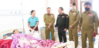 Deputy PM Visits Shot Officers in Hospital Following Gun Fight Last Week