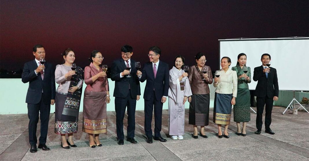 Japan’s National Day Celebrated by Lao Dignitaries